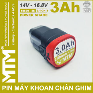 Pin máy khoan vặn vít chân ghim 16.8V 3Ah