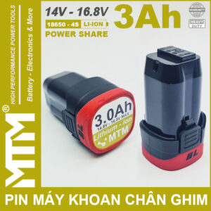 Pin máy khoan vặn vít chân ghim 16.8V 3Ah